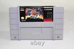 Demon's Crest SNES Super Nintendo Cart Authentic! Great Condition! Very Rare