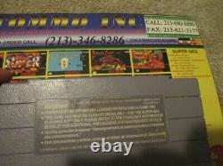 Demon's Crest (Super Nintendo SNES) Complete CIB with Poster NICE