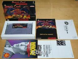 Demon's Crest for Super Nintendo SNES NTSC Complete & Near Mint Condition Capcom