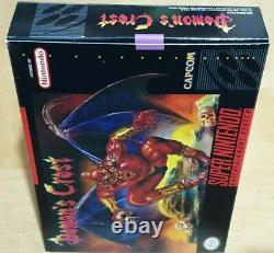 Demon's Crest for Super Nintendo SNES NTSC Complete & Near Mint Condition Capcom