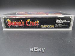 Demons Crest SNES OVP CIB Super Nintendo Inklusive Ninodo Acryl Game Case