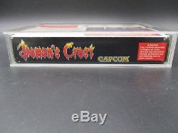 Demons Crest SNES OVP CIB Super Nintendo Inklusive Ninodo Acryl Game Case