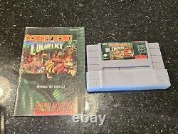 Donkey Kong Country 1, 2, 3 Diddy And Dixie SNES Games Tested OEM With Guides