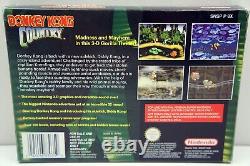 Donkey Kong Country 1 2 3 Super Nintendo SNES Video Game Set In Boxes PAL G