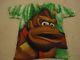 Donkey Kong Country 1 Super Nintendo Snes Promotional T-shirt Promo Shirt Rare
