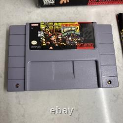 Donkey Kong Country 2 CIB Complete Authentic Super Nintendo SNES Game Working