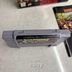 Donkey Kong Country 2 CIB Complete Authentic Super Nintendo SNES Game Working