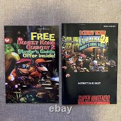 Donkey Kong Country 2 Diddy's Kong Quest (Super Nintendo, SNES) CIB Complete