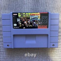 Donkey Kong Country 2 Diddy's Kong Quest (Super Nintendo, SNES) CIB Complete