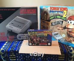 Donkey Kong Country 2 Pirate Pack Big Box PAL SNES Super Nintendo Console Games