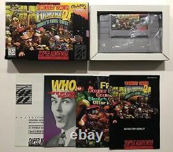 Donkey Kong Country 2 Super Nintendo SNES CIB Complete Near Mint