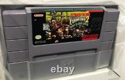 Donkey Kong Country 2 Super Nintendo SNES CIB Complete Near Mint