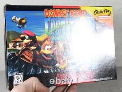 Donkey Kong Country 3 Box, Manuals, Poster Only (NO GAME) Super Nintendo SNES