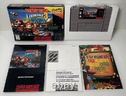 Donkey Kong Country 3 Dixie Kong's Double Trouble! (Nintendo SNES, 1996) CIB