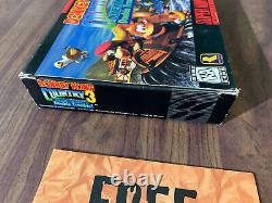 Donkey Kong Country 3 (Super Nintendo, SNES) - Complete in box - Authentic