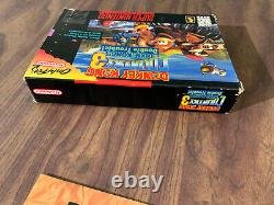 Donkey Kong Country 3 (Super Nintendo, SNES) - Complete in box - Authentic