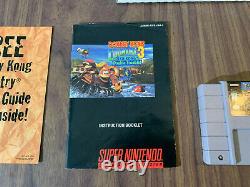 Donkey Kong Country 3 (Super Nintendo, SNES) - Complete in box - Authentic