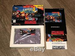 Donkey Kong Country 3 Super Nintendo Snes Complete CIB Authentic