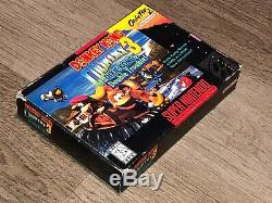 Donkey Kong Country 3 Super Nintendo Snes Complete CIB Authentic