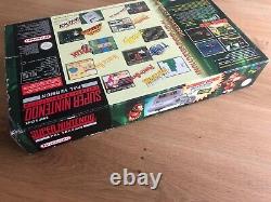 Donkey Kong Country Limited Edition Console Pack Super Nintendo SNES Rare Boite