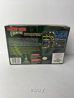 Donkey Kong Country Nintendo SNES Players Choice Brand New Sealed