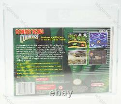 Donkey Kong Country Super Nintendo SNES NEW SEALED GRADED VGA 85+ GRAIL RAR