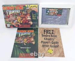 Donkey Kong Country Super Nintendo Snes Complete In Box With Manual