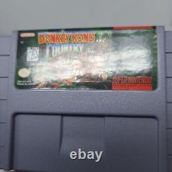 Donkey Kong Country Super Nintendo Snes Complete In Box With Manual