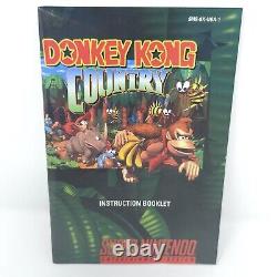 Donkey Kong Country Super Nintendo Snes Complete In Box With Manual