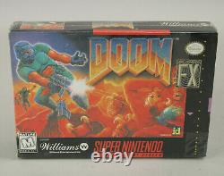 Doom Super Nintendo SNES Brand New Factory Sealed 1995 Williams Id Made in Japan