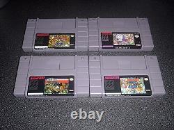 Dragon Quest 1 2 3 5 6 (I II III V VI) Game Set For SNES Super Nintendo