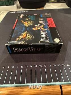 Dragon View (SNES) Super Nintendo Cartridge And Box Rare