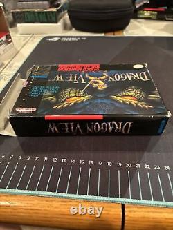 Dragon View (SNES) Super Nintendo Cartridge And Box Rare