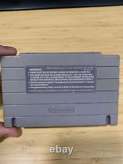 EVO the Search for Eden Super Nintendo SNES Cartridge TESTED Repaired READ