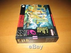 E. V. O The Search for Eden EVO Super Nintendo SNES Original Box