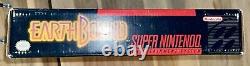 EarthBound CIB SNES Super Nintendo Complete In Box Mother Scratch N Sniff BIG