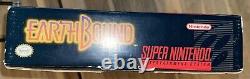 EarthBound CIB SNES Super Nintendo Complete In Box Mother Scratch N Sniff BIG