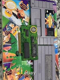 EarthBound Nintendo SNES with Guide, Box + New save battery Free US Shipping