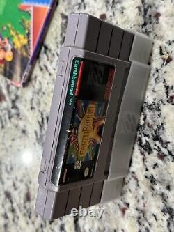EarthBound Nintendo SNES with Guide, Box + New save battery Free US Shipping