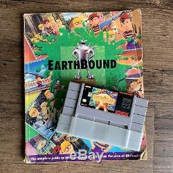 EarthBound SNES Game And Strategy Guide Authentic Super Nintendo