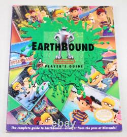 EarthBound SNES Nintendo Players Guide 1995 with Scratch n' Sniff Cards! RARE
