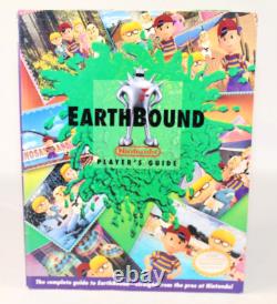 EarthBound SNES Nintendo Players Guide 1995 with Scratch n' Sniff Cards! RARE