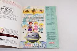 EarthBound SNES Nintendo Players Guide 1995 with Scratch n' Sniff Cards! RARE