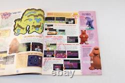 EarthBound SNES Nintendo Players Guide 1995 with Scratch n' Sniff Cards! RARE