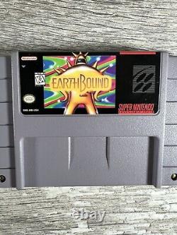 EarthBound SNES Super Nintendo Entertainment System 1995 Authentic/ Tested