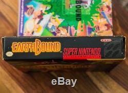EarthBound Super Nintendo Entertainment System 1995 SNES CIB Complete Box Guide