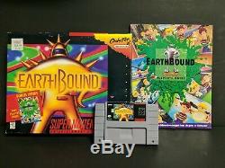 EarthBound (Super Nintendo Entertainment System, 1995) SNES Complete Big Box