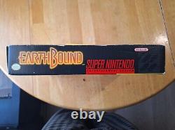 EarthBound Super Nintendo SNES Authentic True CIB+ULTRA PREMIUM Condition