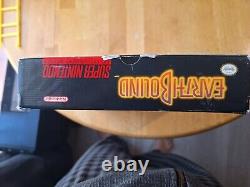 EarthBound Super Nintendo SNES Authentic True CIB+ULTRA PREMIUM Condition