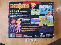 EarthBound Super Nintendo SNES Authentic True CIB+ULTRA PREMIUM Condition